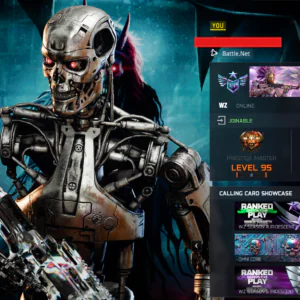 TERMINATOR || BO7 IRIDESCENT | #1 RANKED SERIES |5X BLACKCELL | SINGULARITY | 25X AVALON WINSTREAK | 2.55 E/D
