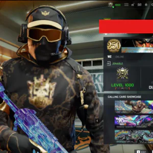 TOP 250 WZ S4 • 7× IRIDESCENT • PRESTIGE LEGEND LVL 1000 • 5× MASTERY CAMOS • 10× BO7 WZ NUKES 