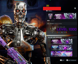 Rare Terminator| LEVEL 1000 | MULTIGAME IRIDESCENT | RARE OPERATORS | TOP 1 S5