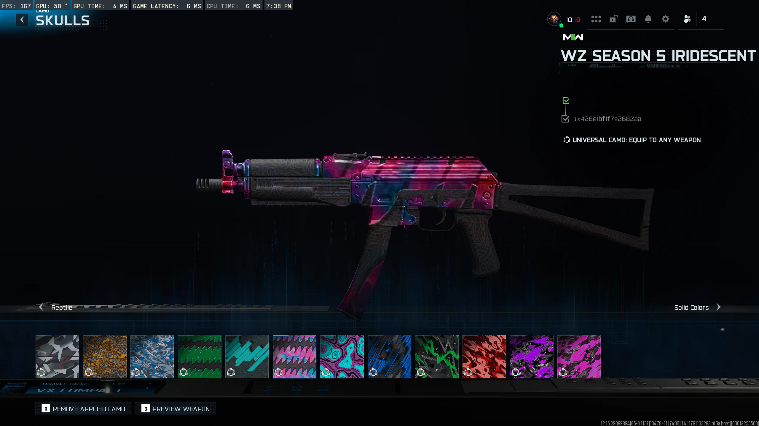 | 3X TOP 250 + CURRENT S6 TOP 250 | 2X WSOW | MULTI IRI | ALL WZ NUKES |EVENT CAMOS | ULTRA STACKED 🔥 - Image 9