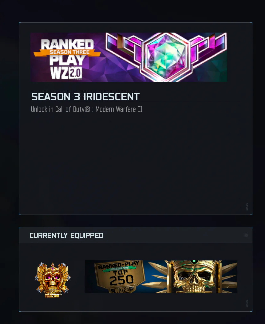 | MW2/WZ2 S5 TOP 250 |WZ3 Season 5 TOP 250| 7× IRI | 22K+ WZ2 KILLS / 3KD | WSOW TOP 100| WZ1 STATS OG BATTEL NET • 43,193 Kills - Image 9